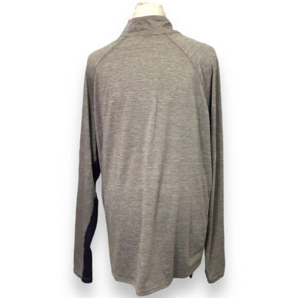 47 Forward 1/4 Zip Active Performance Pullover Jumbo Shrimp, Gray, size XL - Picture 4 of 5
